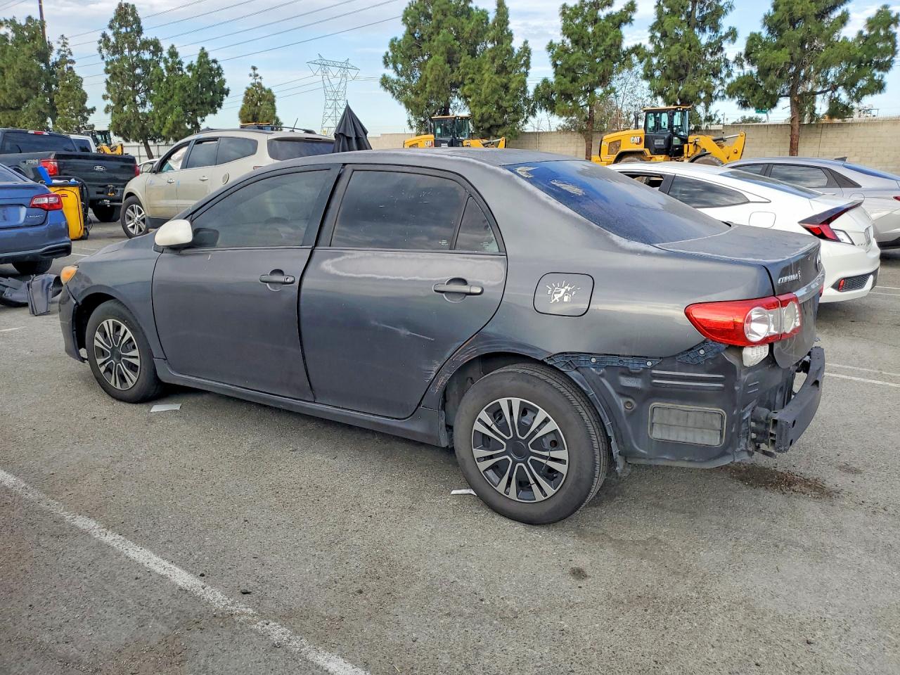 2011 Toyota Corolla Le Gray vin: 2T1BU4EE3BC629625