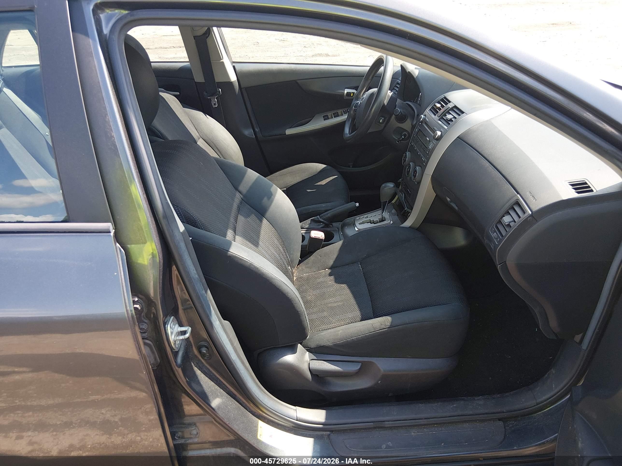2011 Toyota Corolla S Gray vin: 2T1BU4EE3BC630564