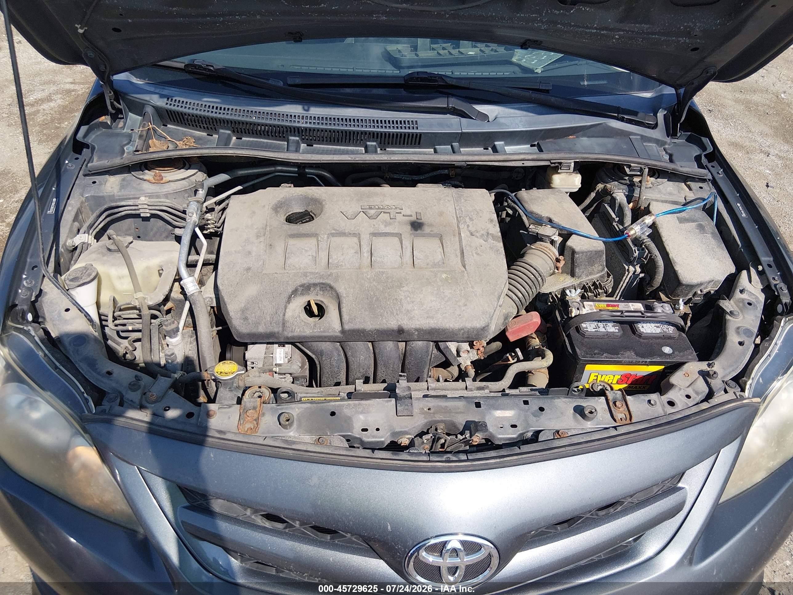 2011 Toyota Corolla S Gray vin: 2T1BU4EE3BC630564