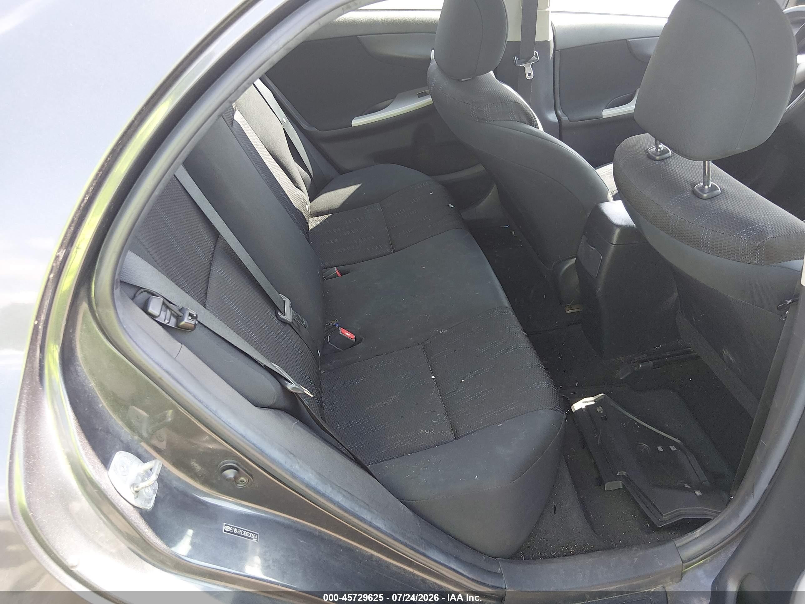 2011 Toyota Corolla S Gray vin: 2T1BU4EE3BC630564