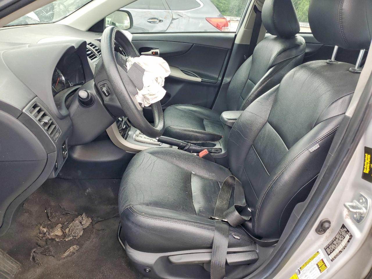 2011 Toyota Corolla S Silver vin: 2T1BU4EE3BC646229