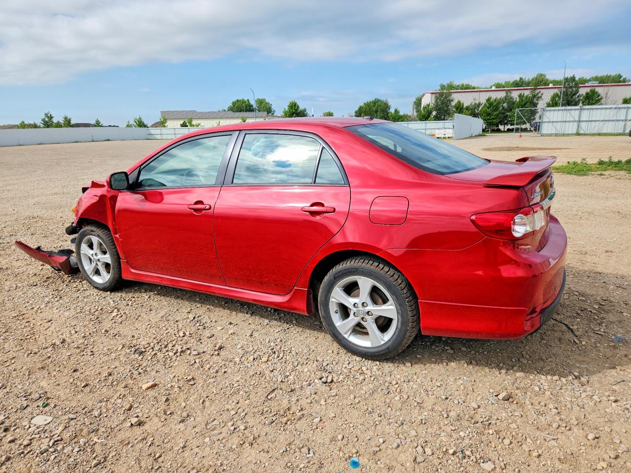 2011 Toyota Corolla S White vin: 2T1BU4EE3BC659918