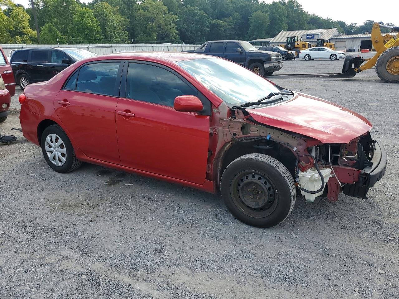 2011 Toyota Corolla Le Red vin: 2T1BU4EE3BC664844