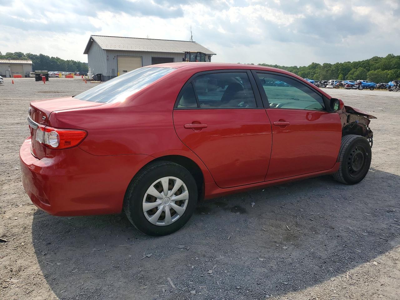 2011 Toyota Corolla Le Red vin: 2T1BU4EE3BC664844