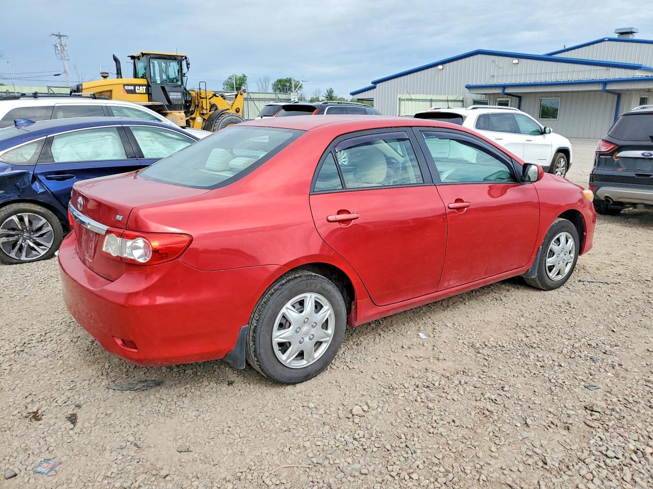 2011 Toyota Corolla Le Red vin: 2T1BU4EE3BC672037