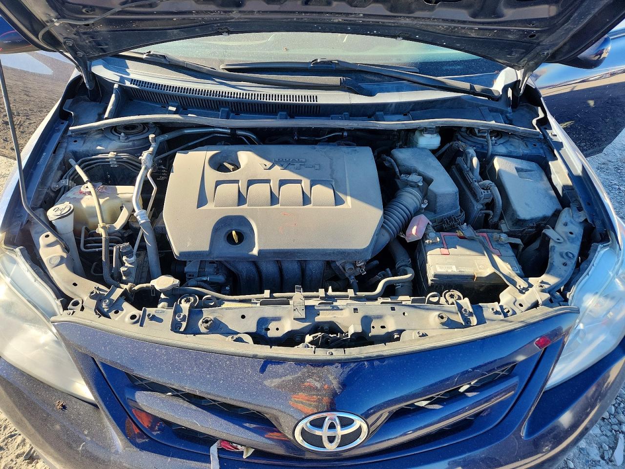 2011 Toyota Corolla Le Blue vin: 2T1BU4EE3BC672717