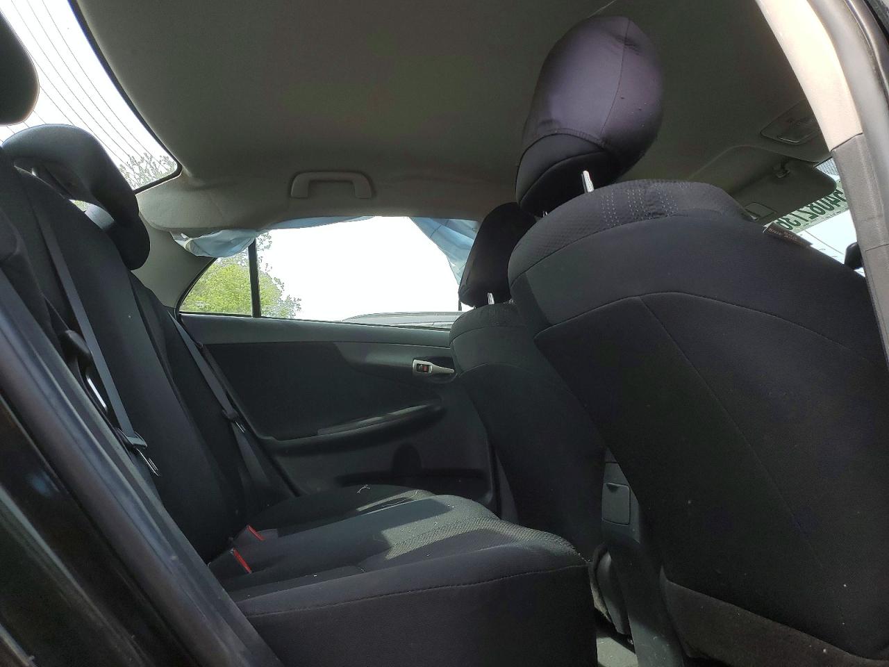 2011 Toyota Corolla Base Black vin: 2T1BU4EE3BC686083