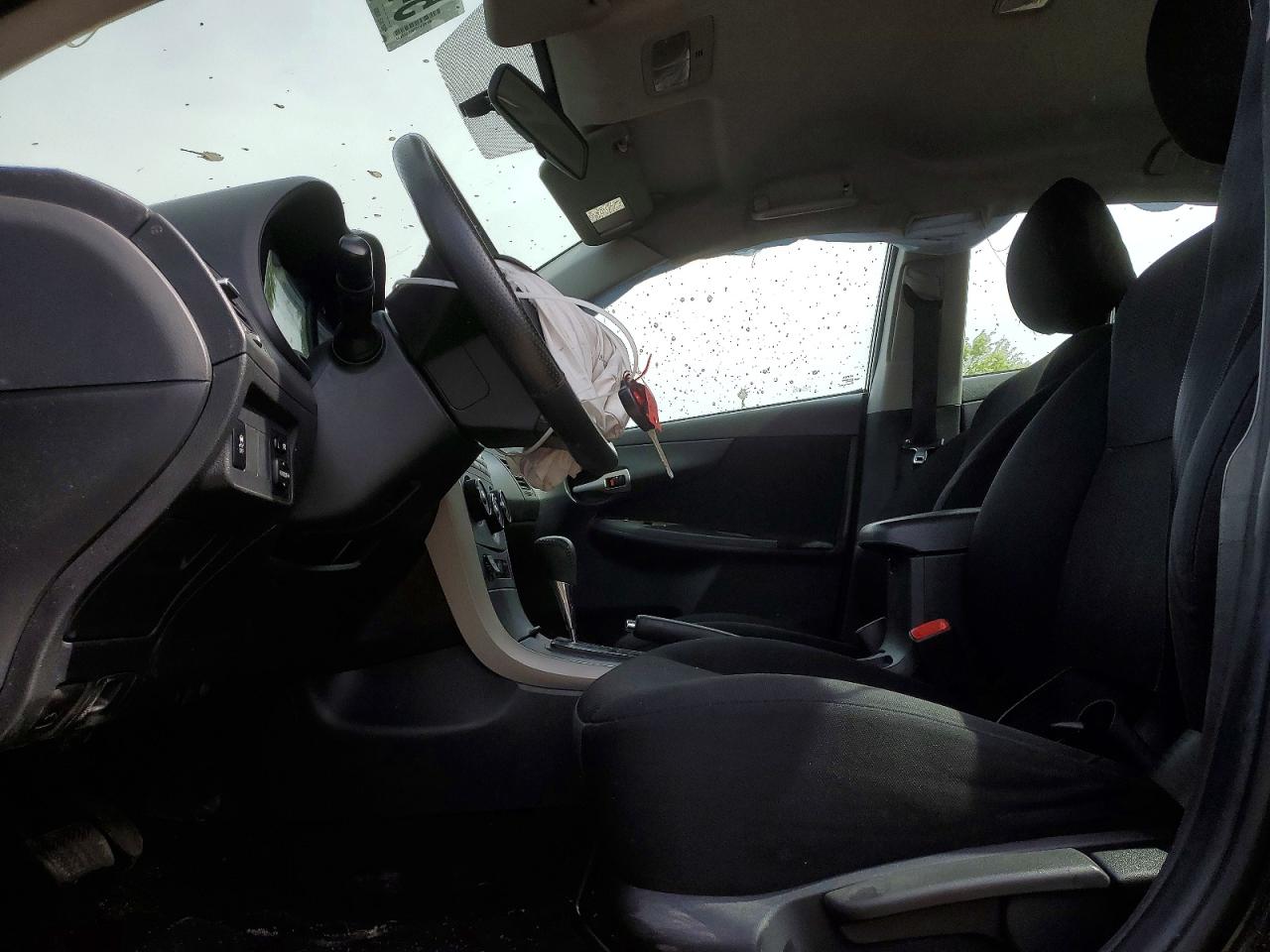 2011 Toyota Corolla Base Black vin: 2T1BU4EE3BC686083