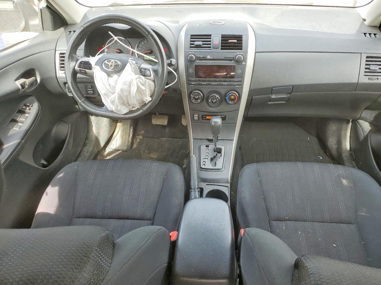 2011 Toyota Corolla Base Black vin: 2T1BU4EE3BC686083