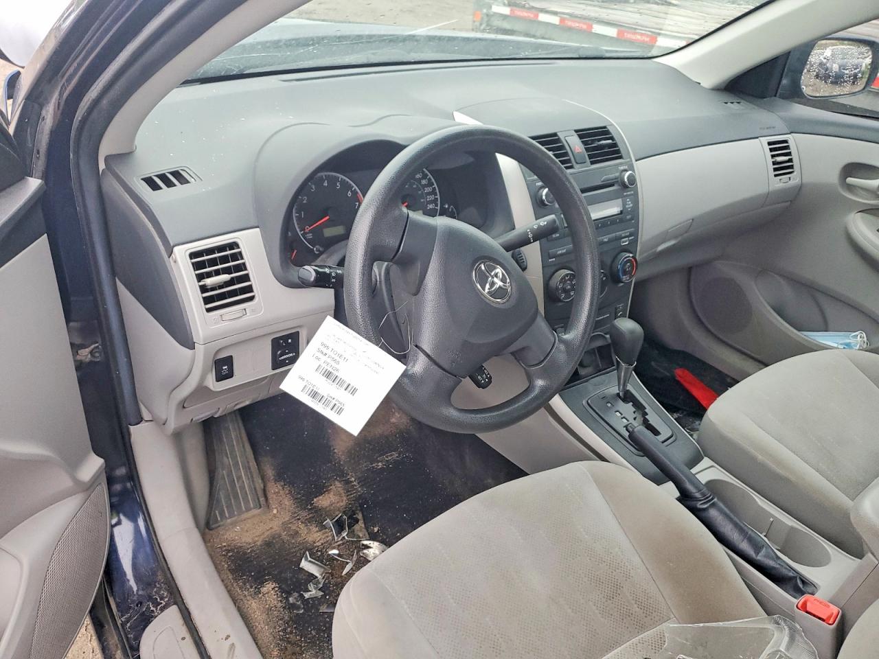 2011 Toyota Corolla Base Blue vin: 2T1BU4EE3BC693888