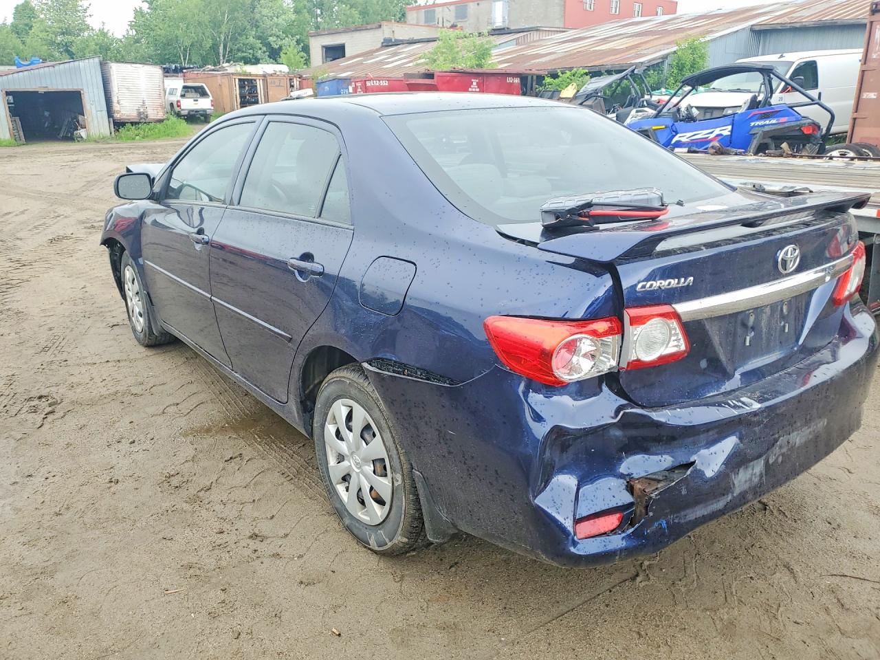 2011 Toyota Corolla Base Blue vin: 2T1BU4EE3BC693888