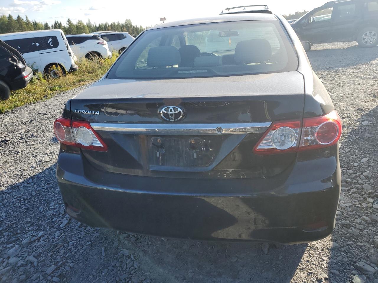 2011 Toyota Corolla Black vin: 2T1BU4EE3BC698055