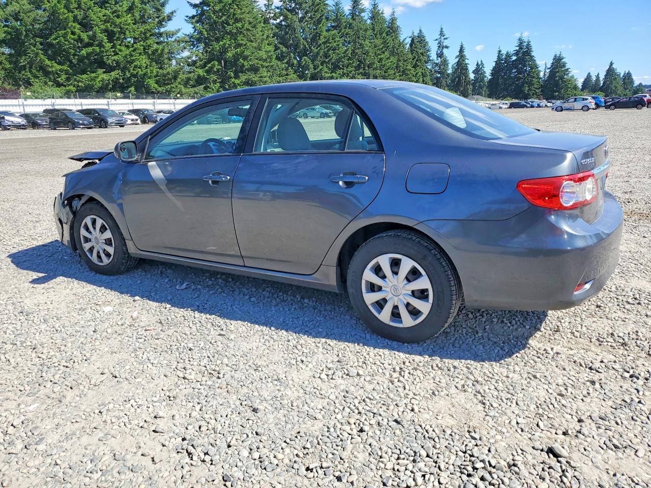 2011 Toyota Corolla Le Gray vin: 2T1BU4EE3BC698671