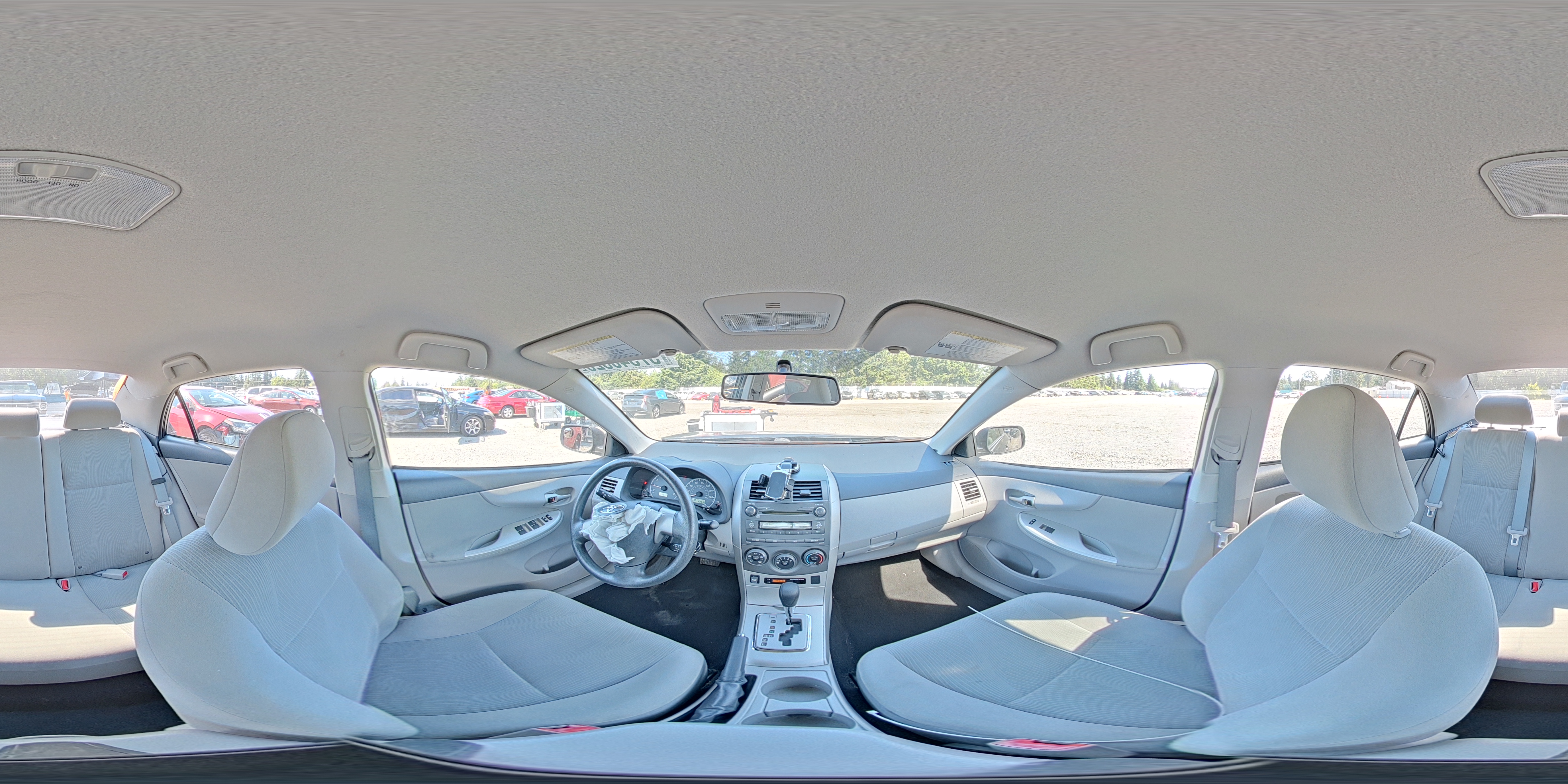 2011 Toyota Corolla Le Gray vin: 2T1BU4EE3BC698671