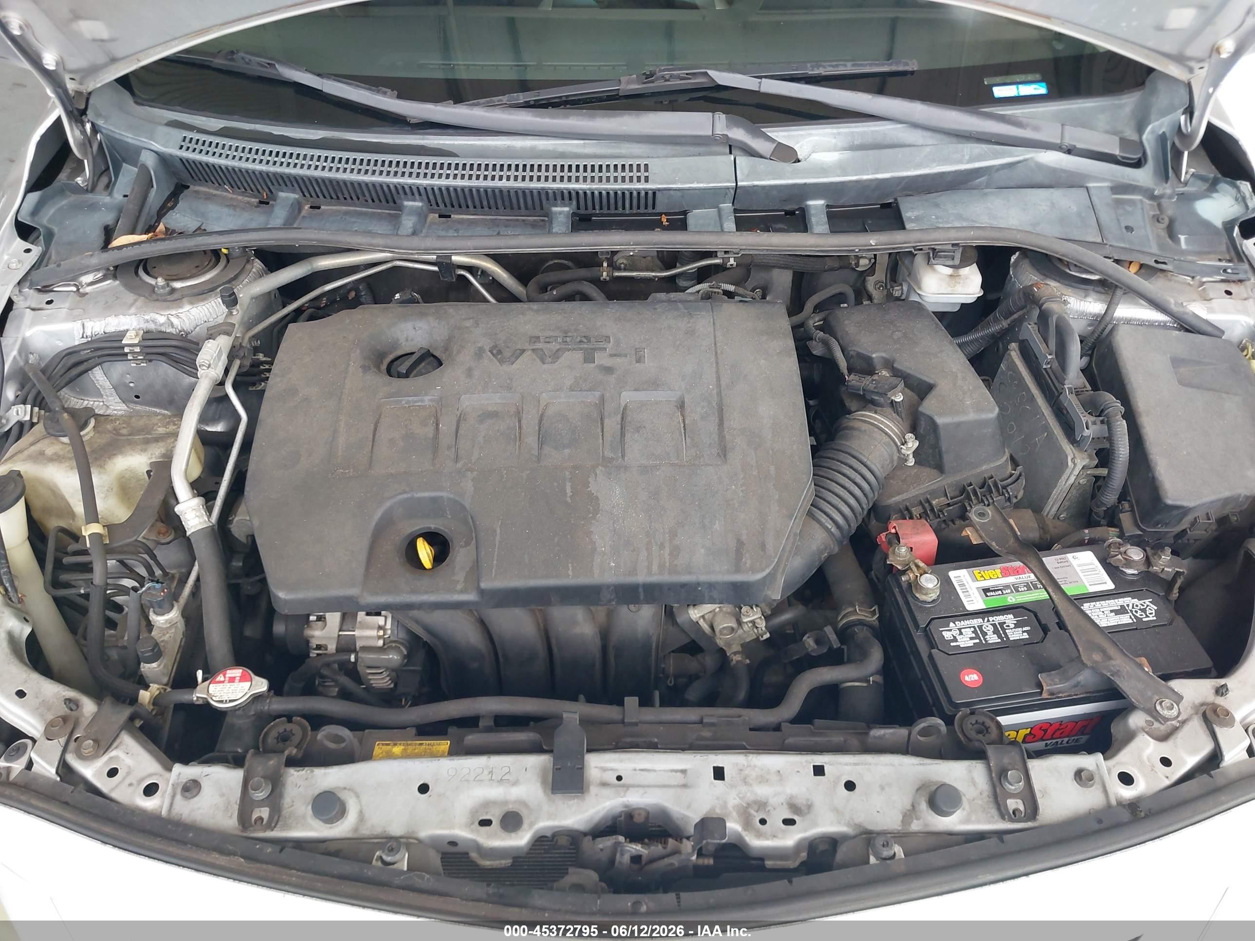 2011 Toyota Corolla S Silver vin: 2T1BU4EE3BC704971