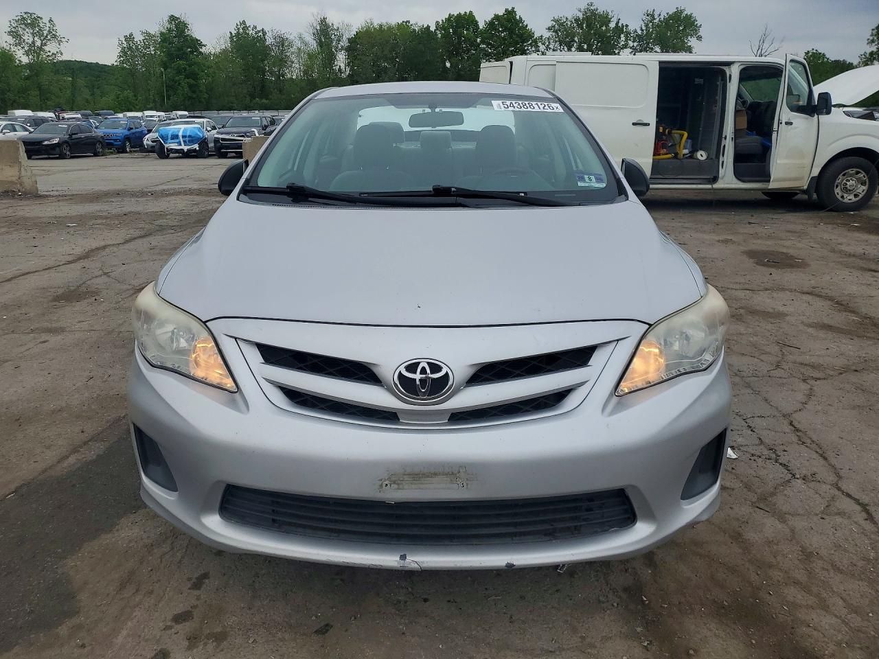 2011 Toyota Corolla Base Silver vin: 2T1BU4EE3BC708020