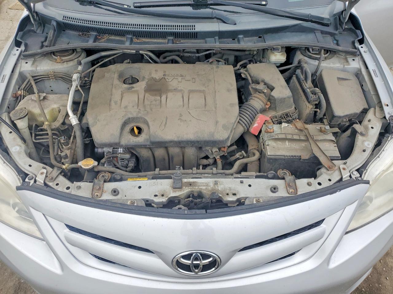 2011 Toyota Corolla Base Silver vin: 2T1BU4EE3BC708020