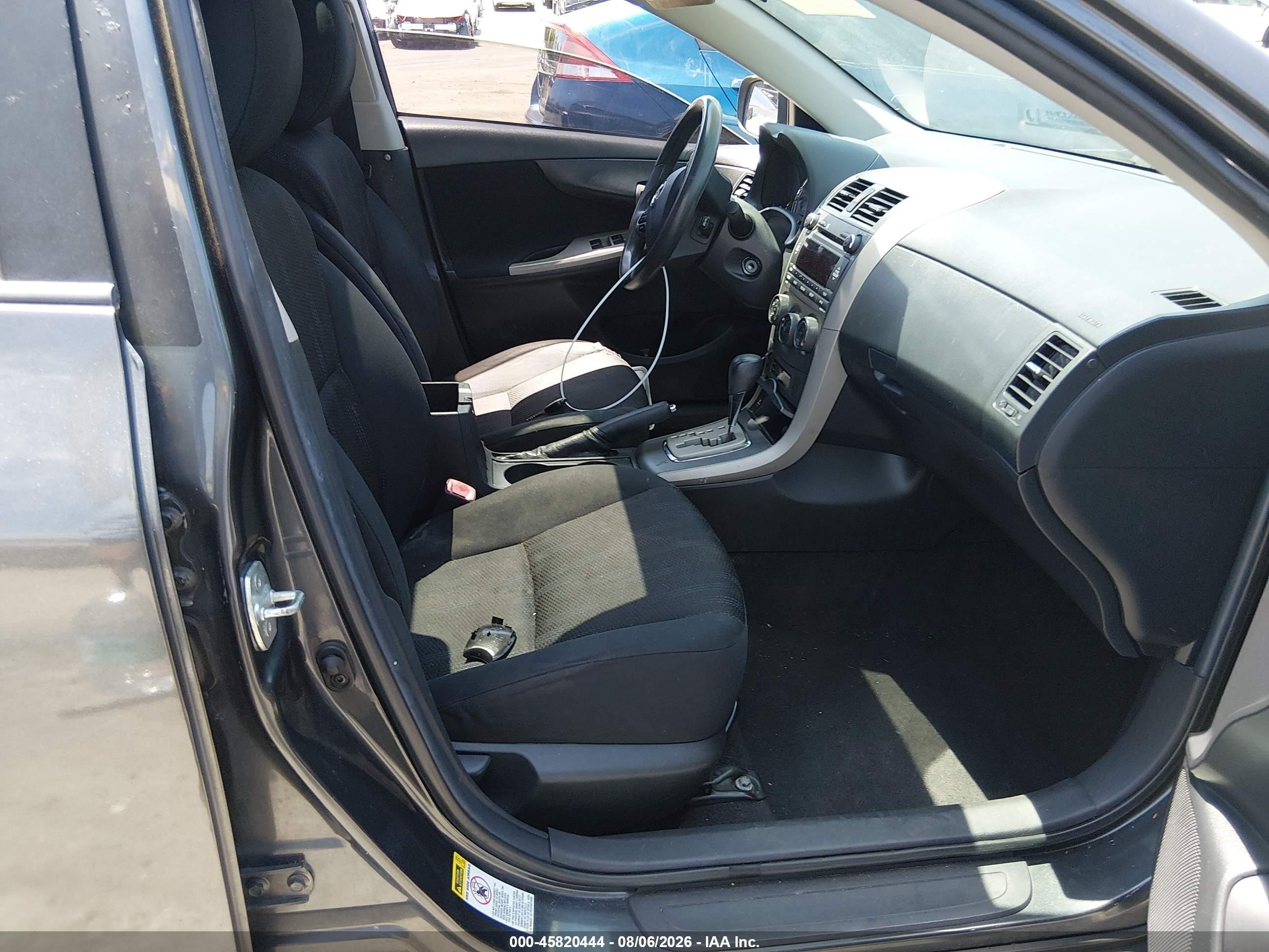 2011 Toyota Corolla S Gray vin: 2T1BU4EE3BC718806
