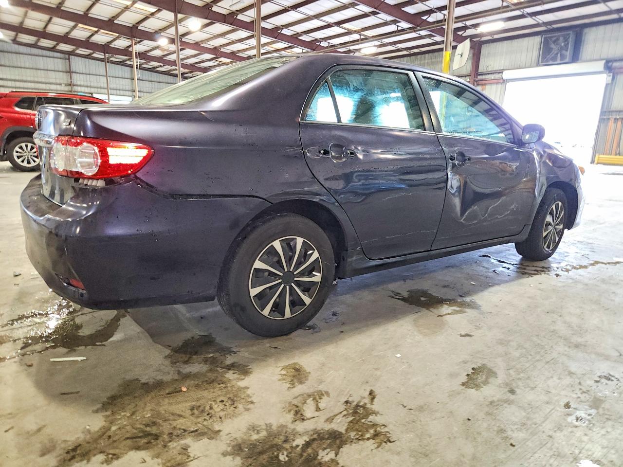 2011 Toyota Corolla Le Blue vin: 2T1BU4EE3BC719535