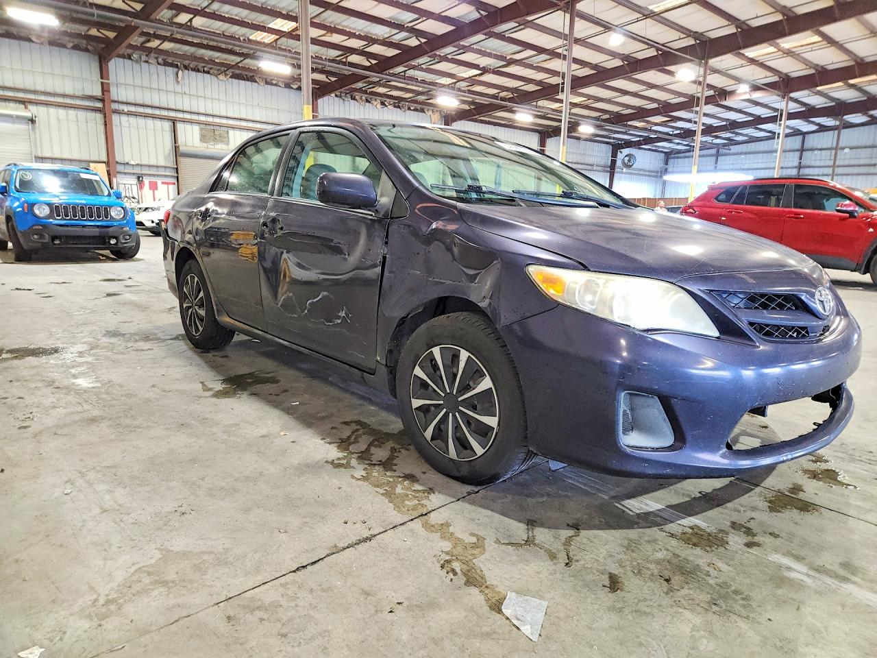 2011 Toyota Corolla Le Blue vin: 2T1BU4EE3BC719535