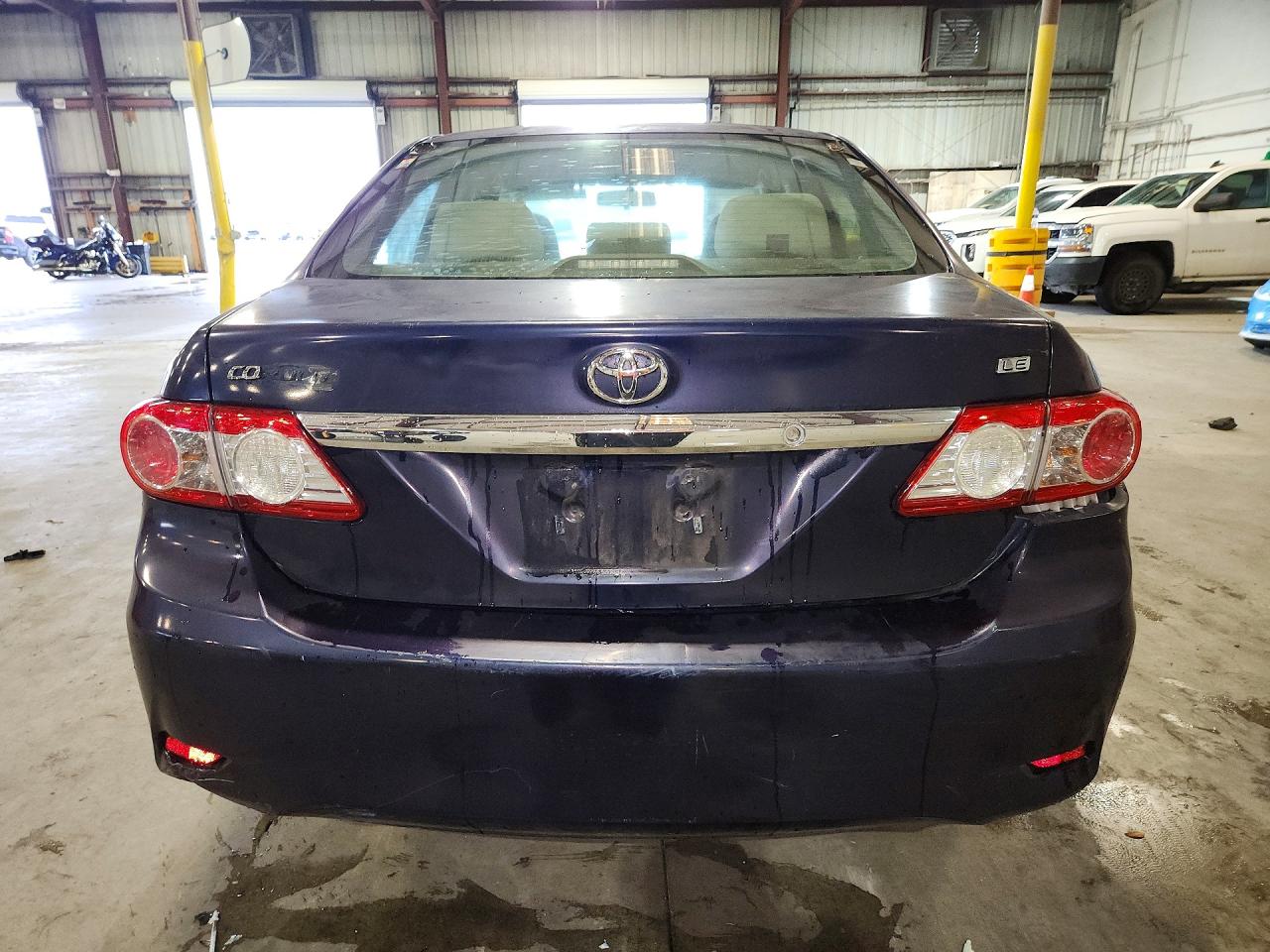 2011 Toyota Corolla Le Blue vin: 2T1BU4EE3BC719535