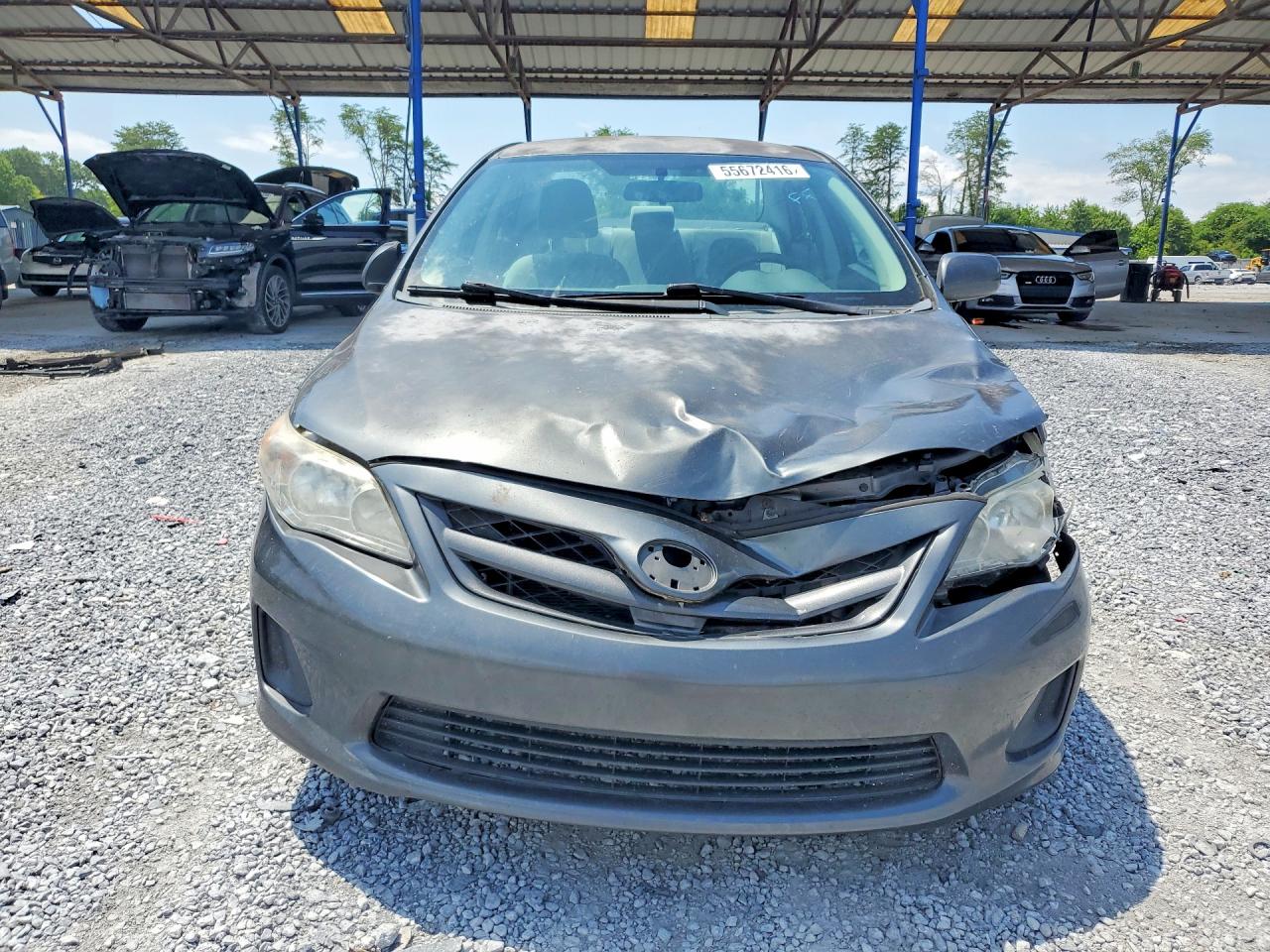 2011 Toyota Corolla Le Charcoal vin: 2T1BU4EE3BC723214
