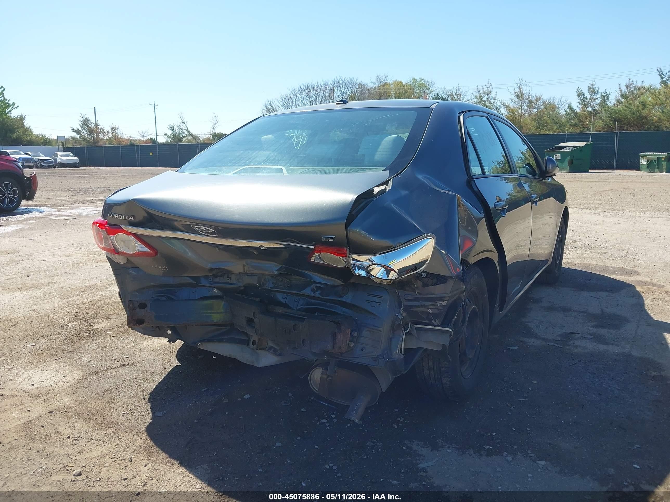 2011 Toyota Corolla Le Gray vin: 2T1BU4EE3BC723990