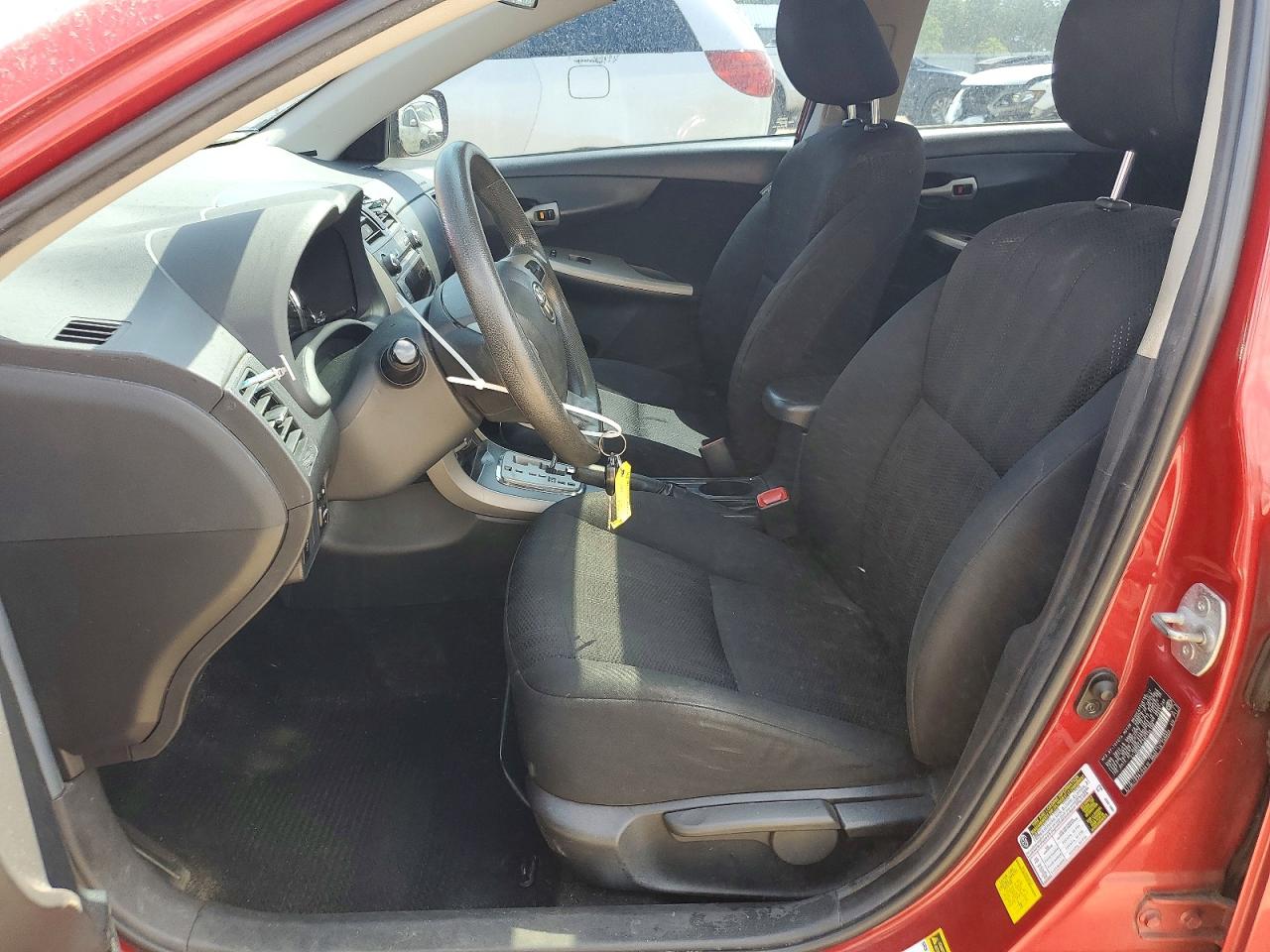 2011 Toyota Corolla S Red vin: 2T1BU4EE3BC735198