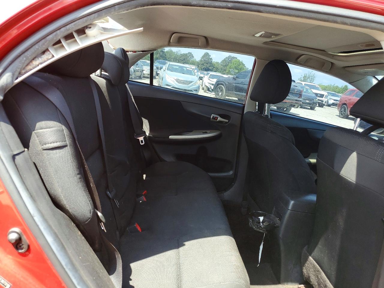 2011 Toyota Corolla S Red vin: 2T1BU4EE3BC735198