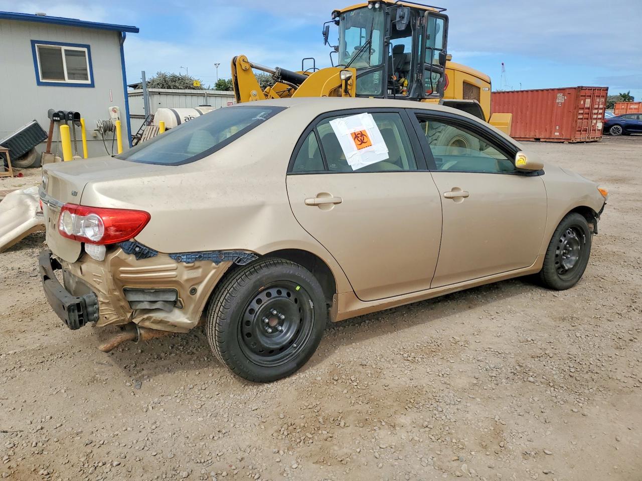 2012 Toyota Corolla L Gold vin: 2T1BU4EE3CC763925