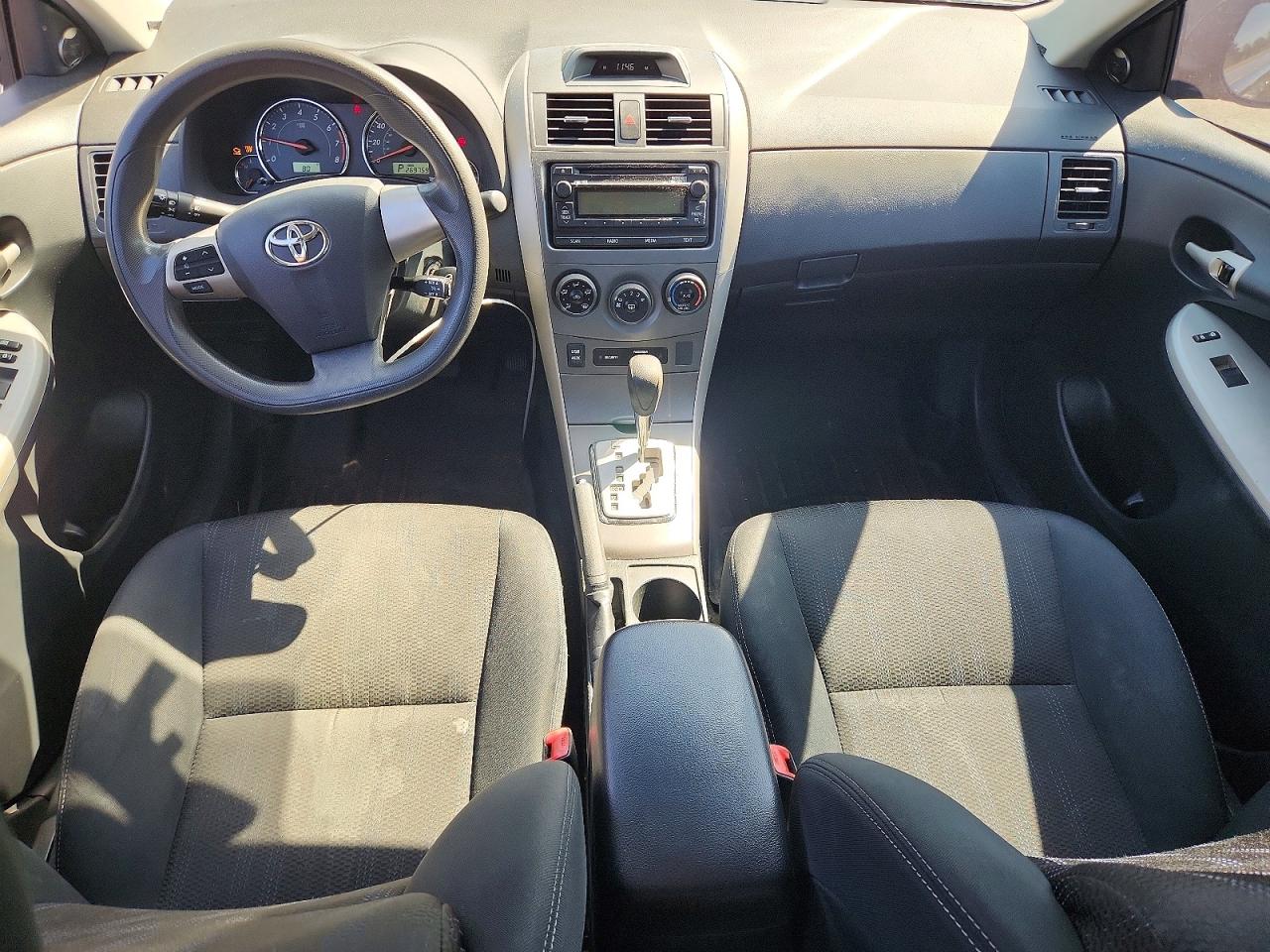 2012 Toyota Corolla S Black vin: 2T1BU4EE3CC765271
