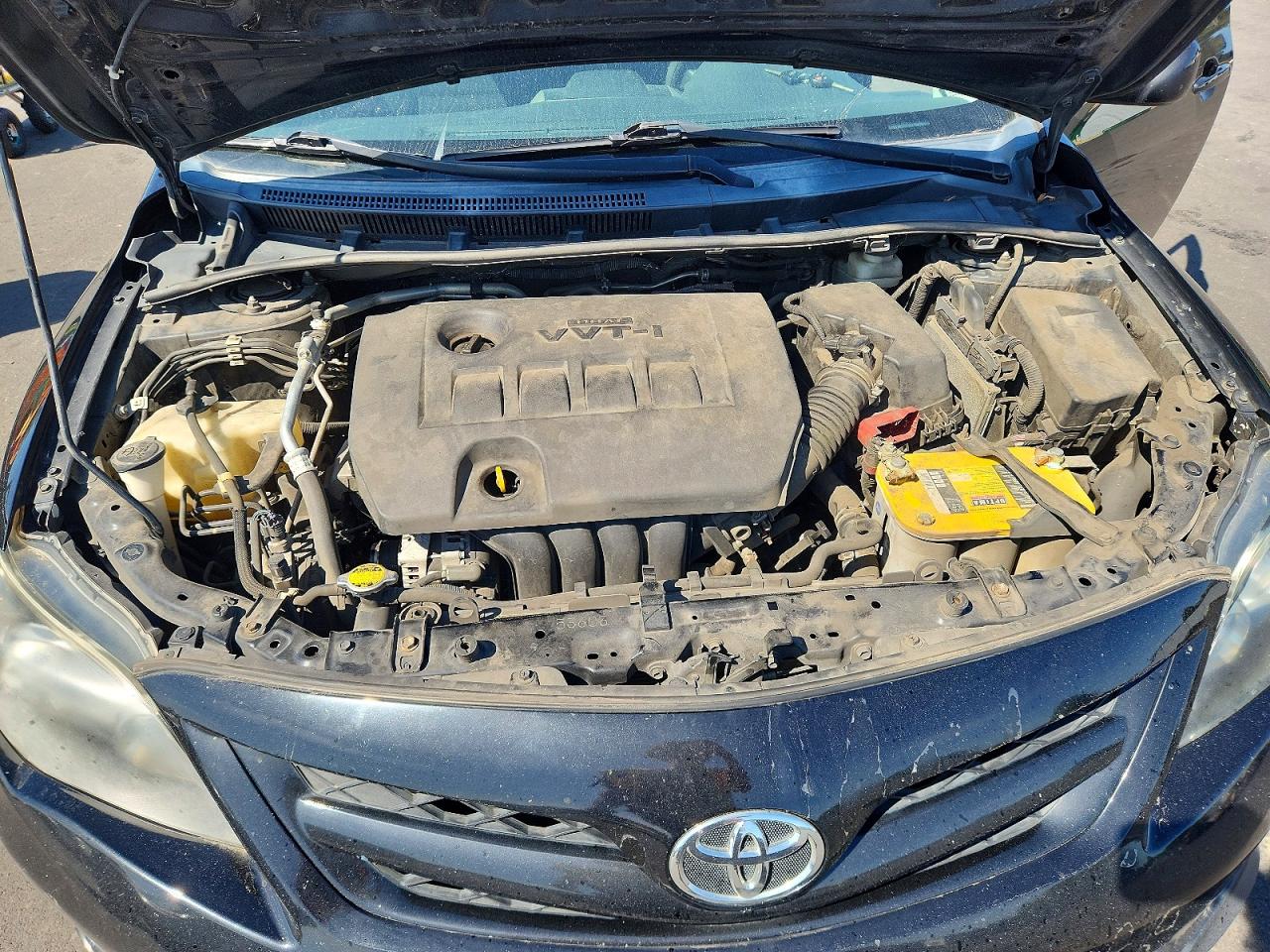 2012 Toyota Corolla S Black vin: 2T1BU4EE3CC765271