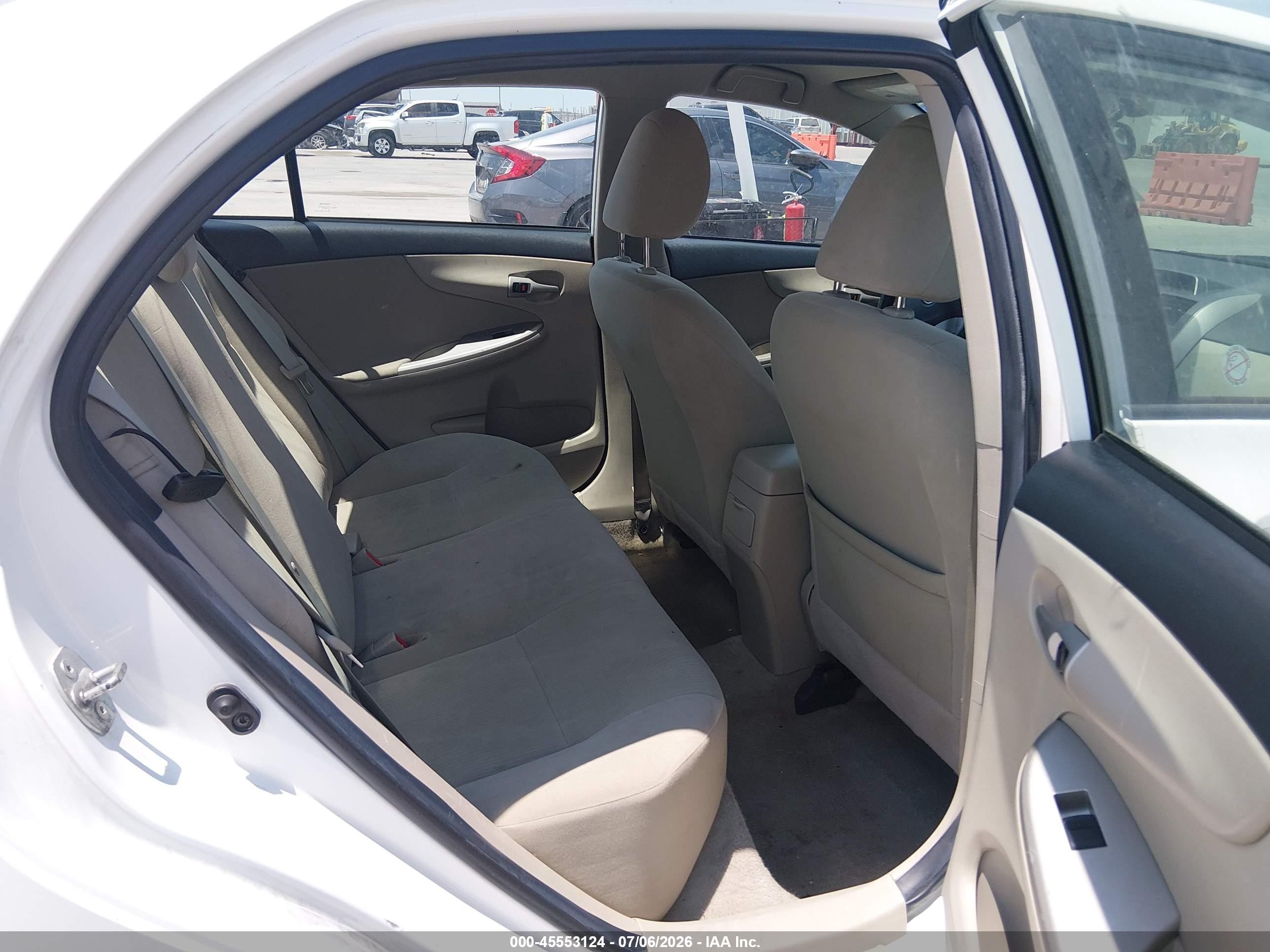 2012 Toyota Corolla Le Белый vin: 2T1BU4EE3CC787352
