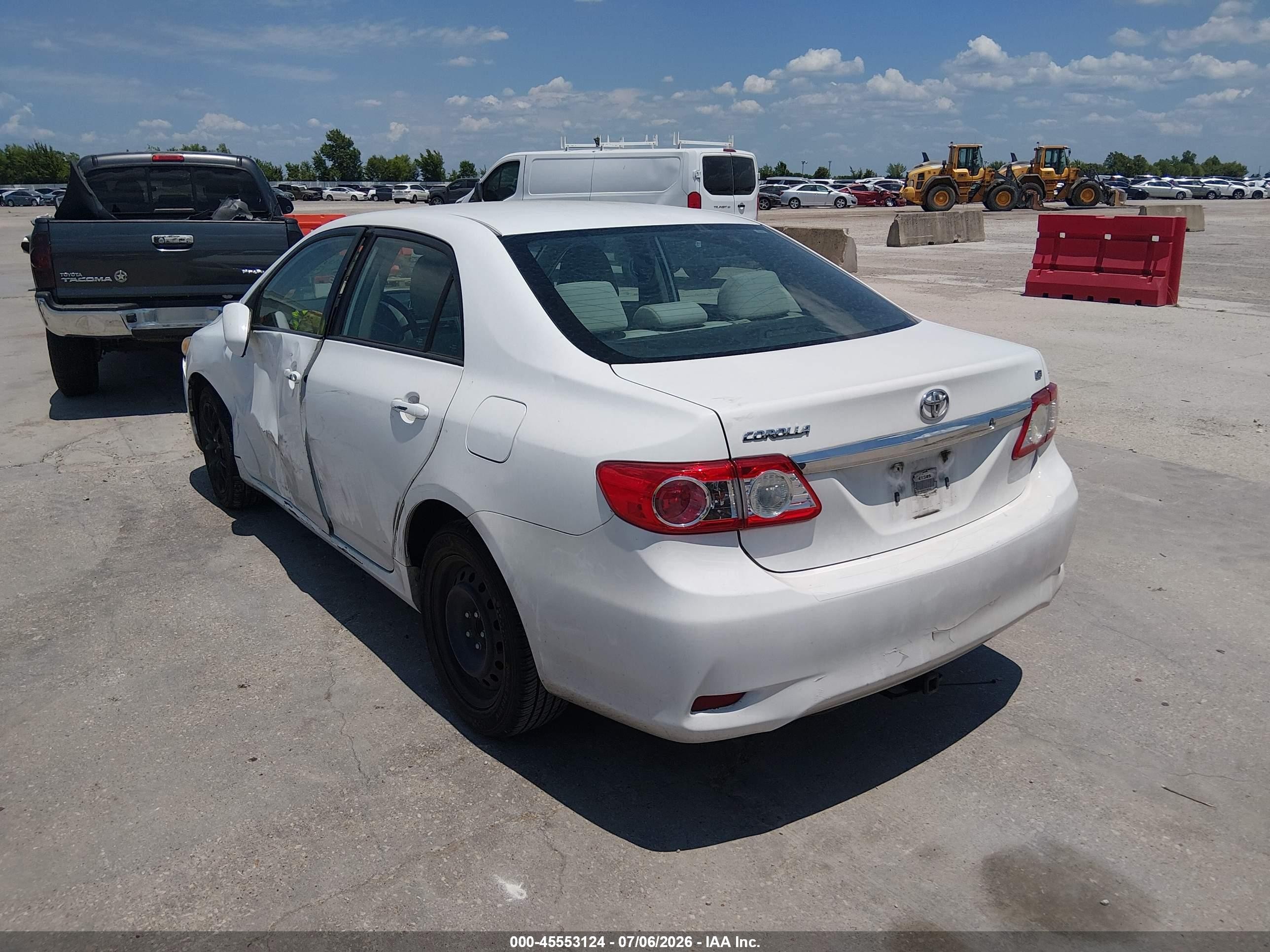 2012 Toyota Corolla Le Белый vin: 2T1BU4EE3CC787352