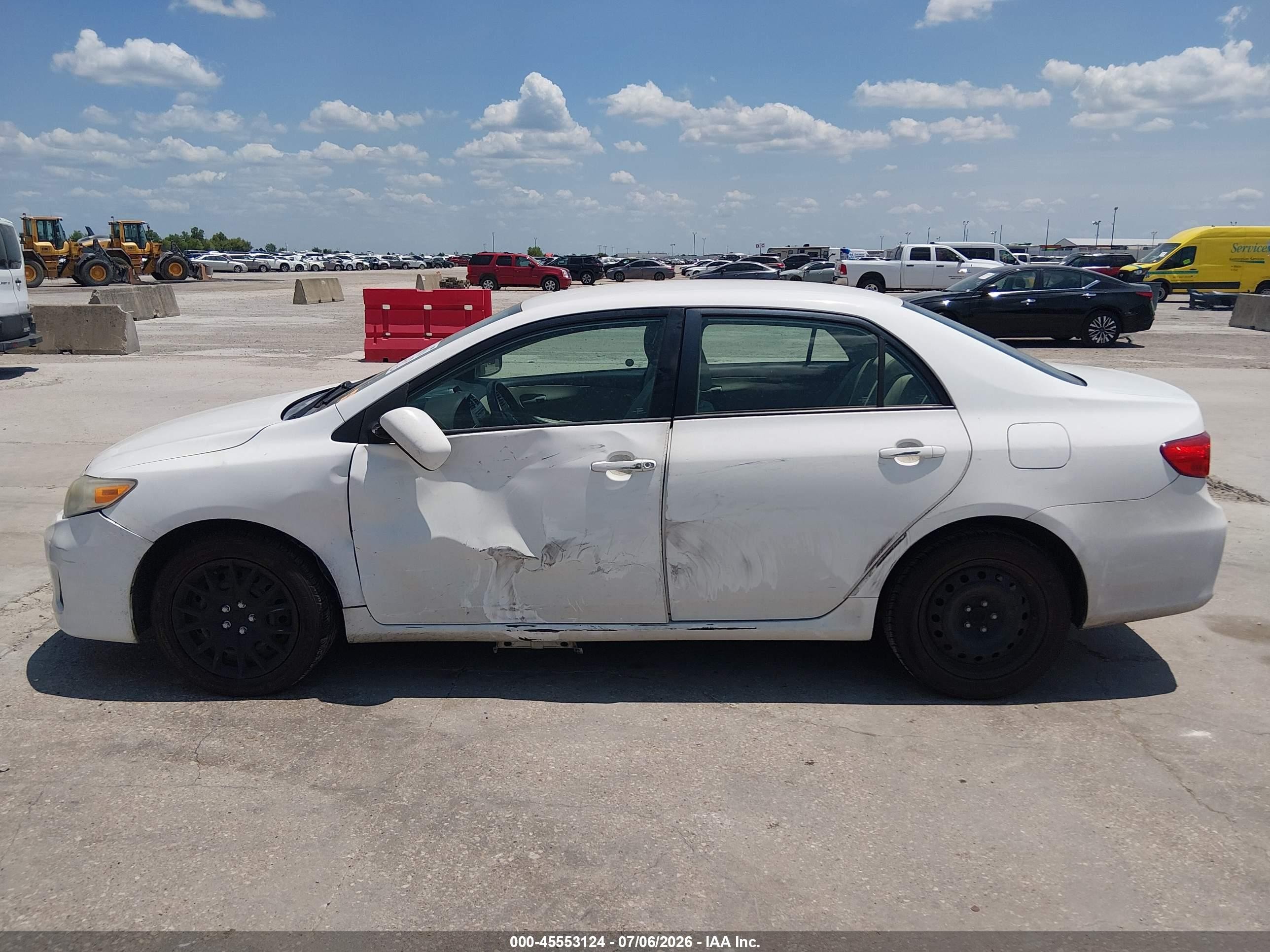 2012 Toyota Corolla Le Белый vin: 2T1BU4EE3CC787352