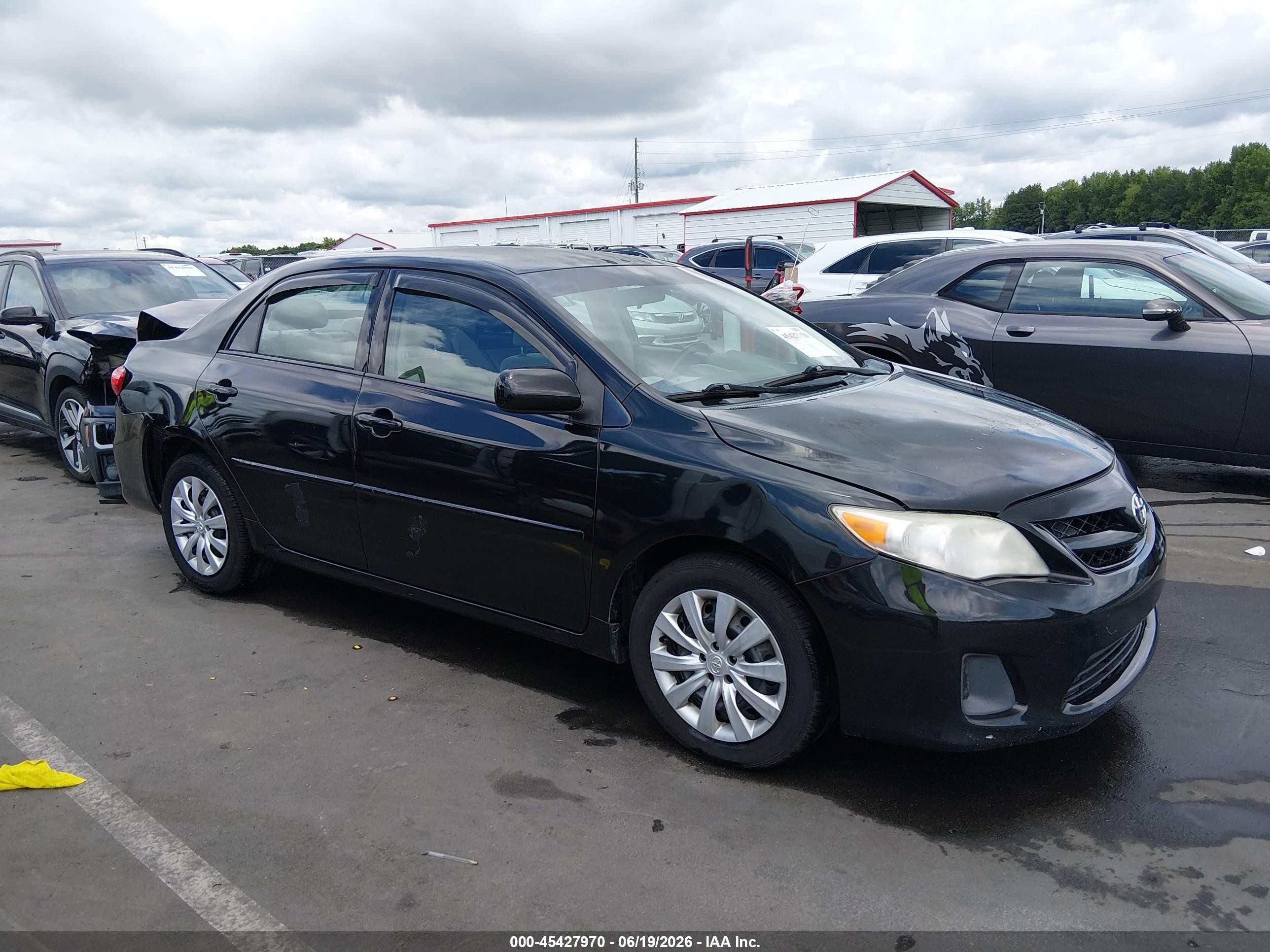2012 Toyota Corolla Le Black vin: 2T1BU4EE3CC795094