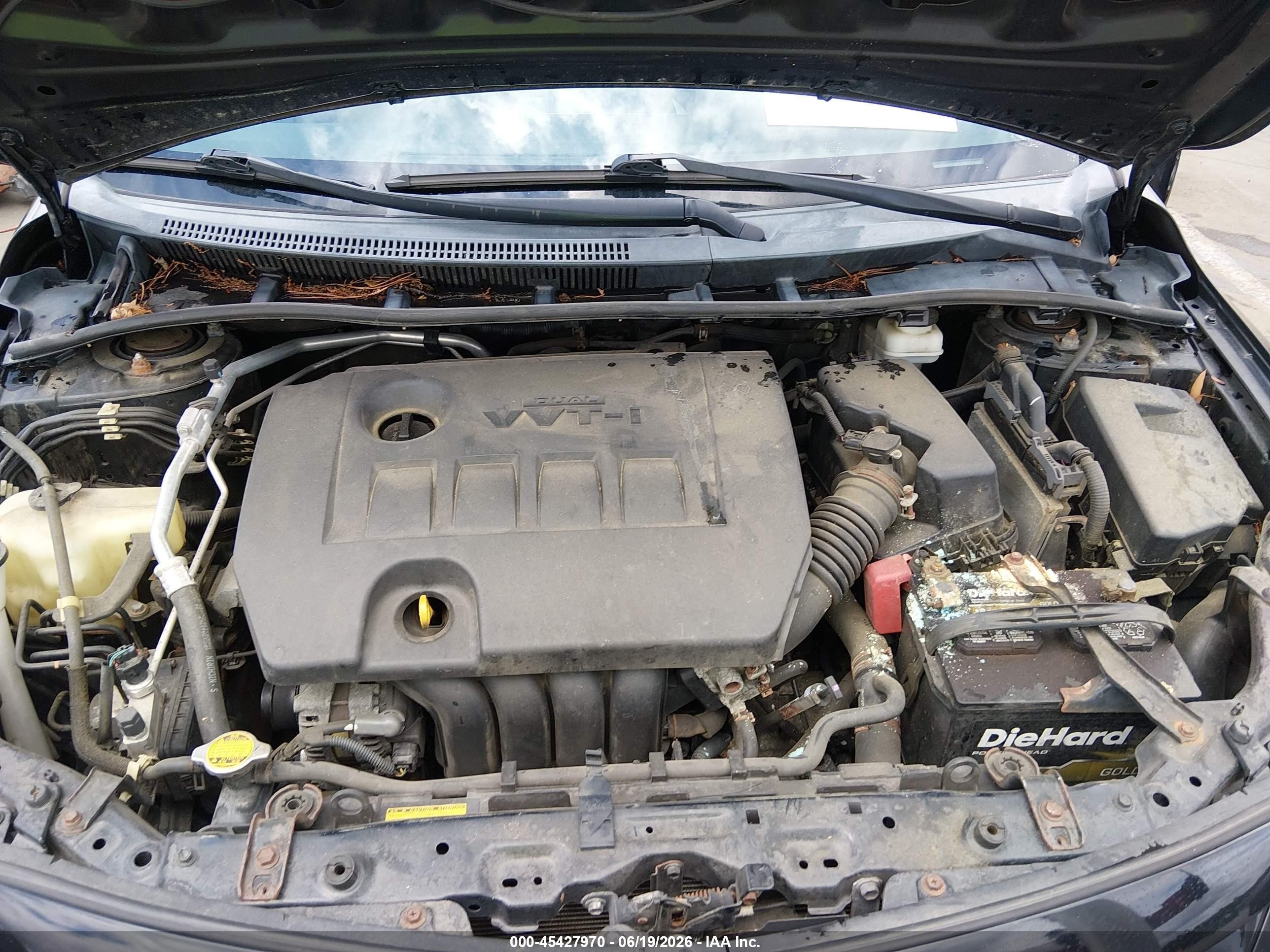 2012 Toyota Corolla Le Black vin: 2T1BU4EE3CC795094