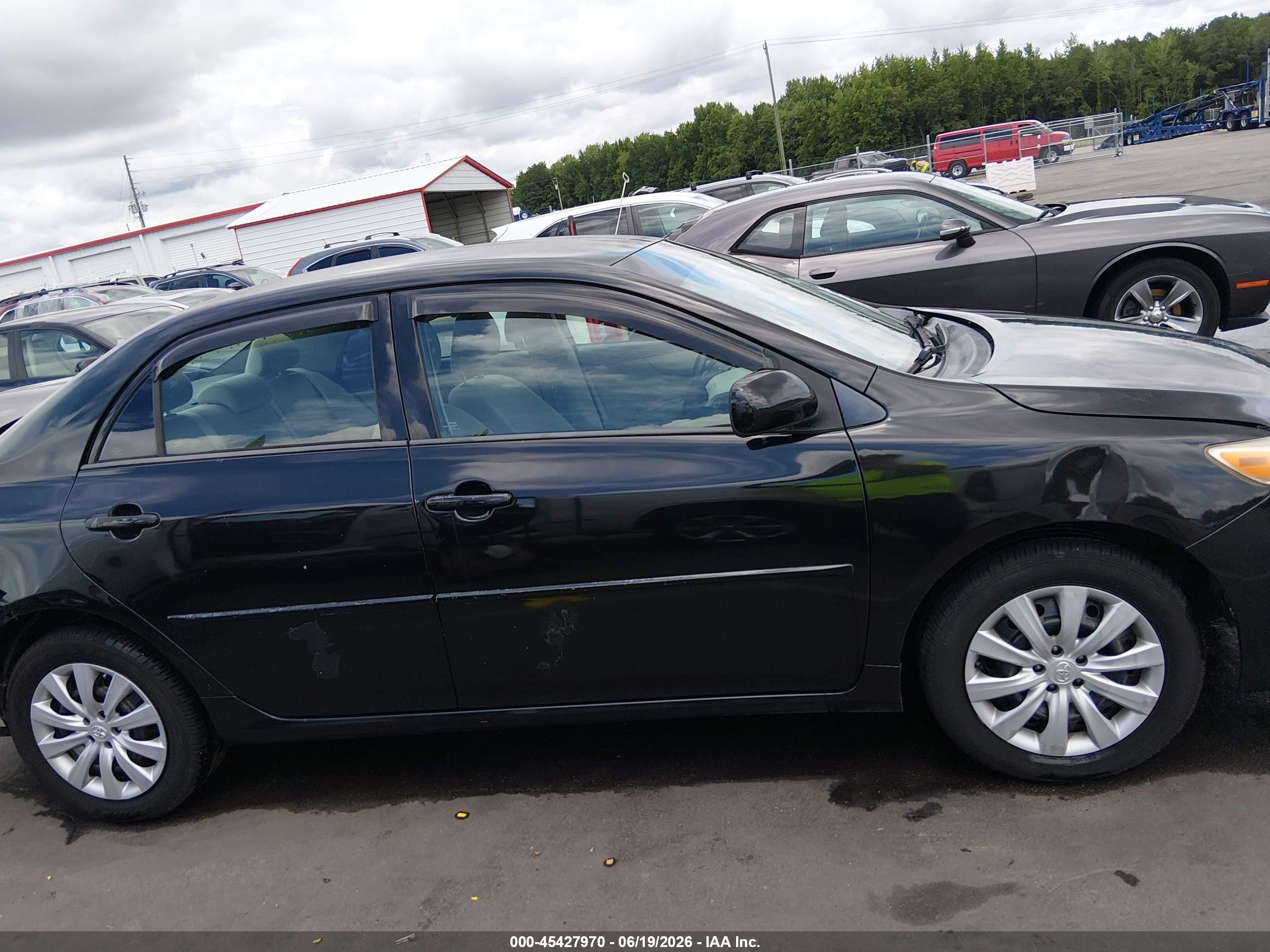 2012 Toyota Corolla Le Black vin: 2T1BU4EE3CC795094