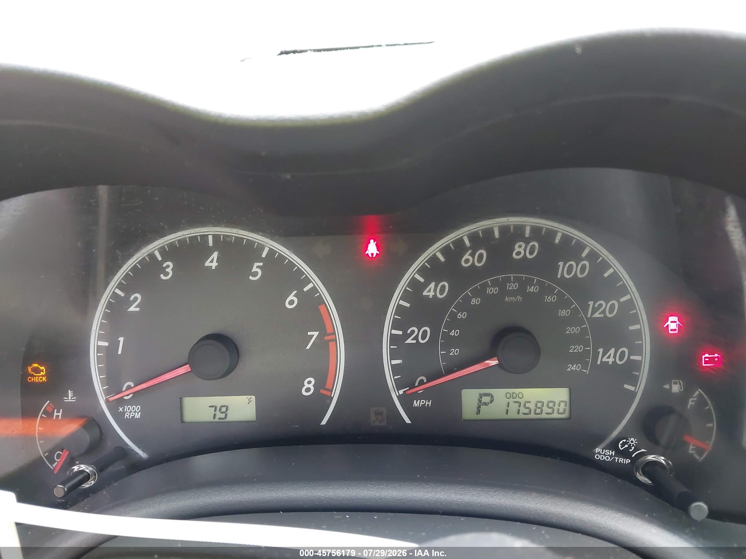 2012 Toyota Corolla Le Red vin: 2T1BU4EE3CC795726