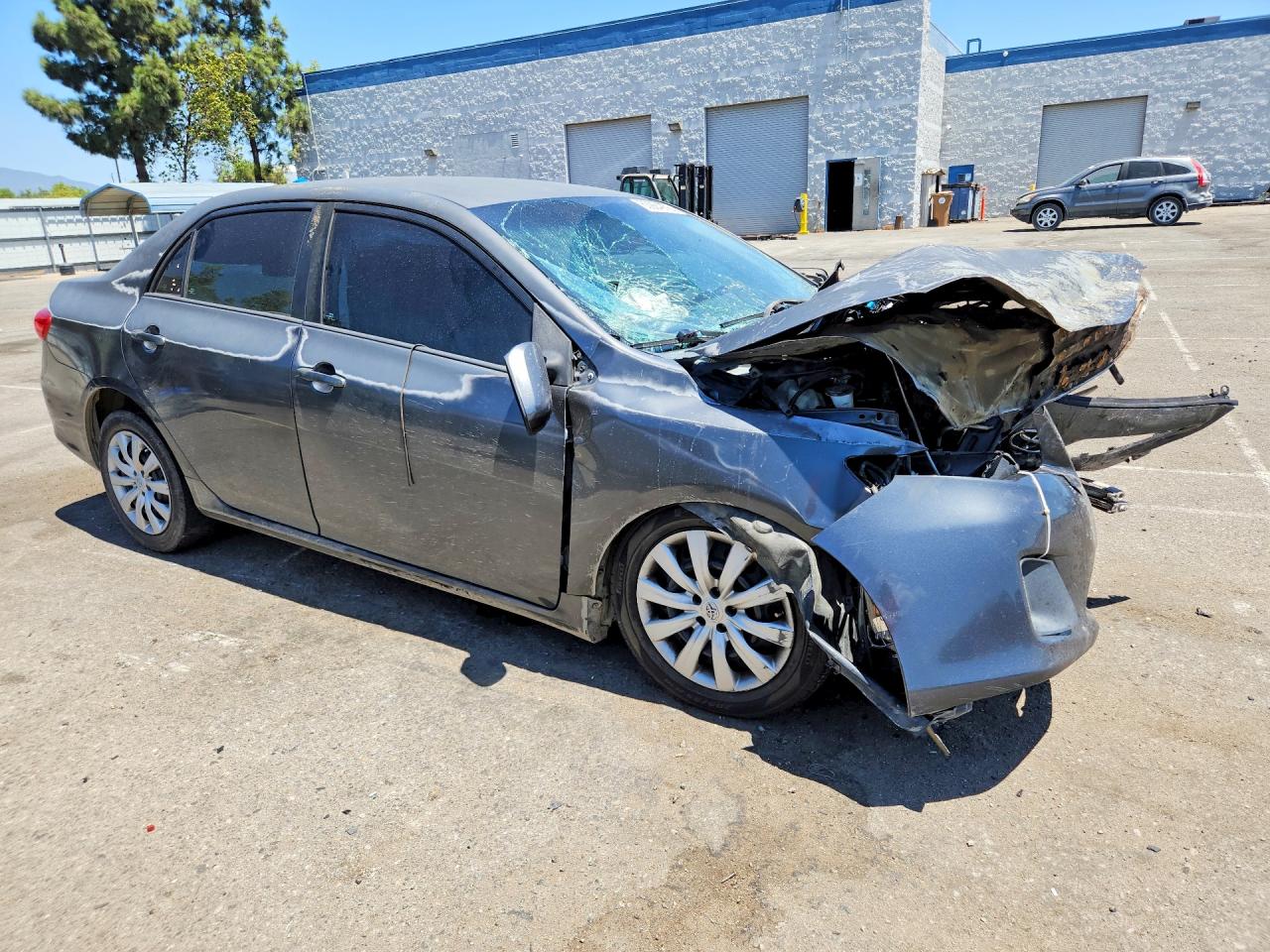 2012 Toyota Corolla Le Gray vin: 2T1BU4EE3CC798464