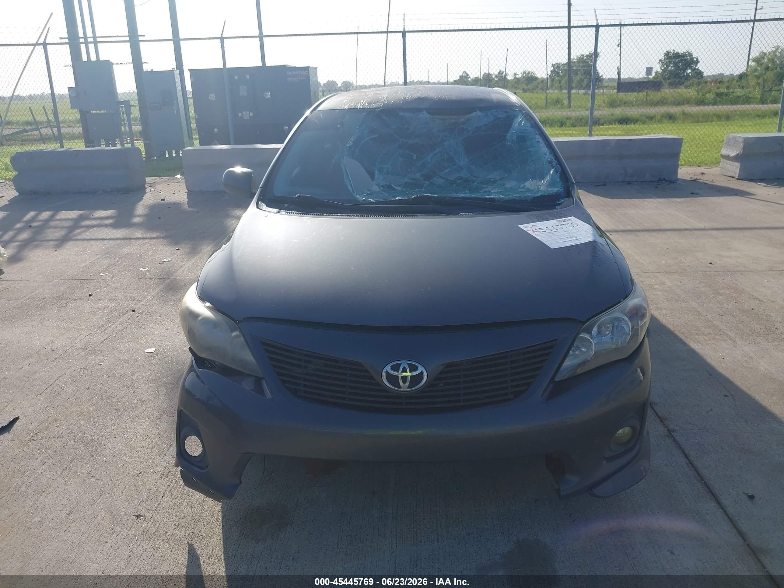2012 Toyota Corolla S Gray vin: 2T1BU4EE3CC807504