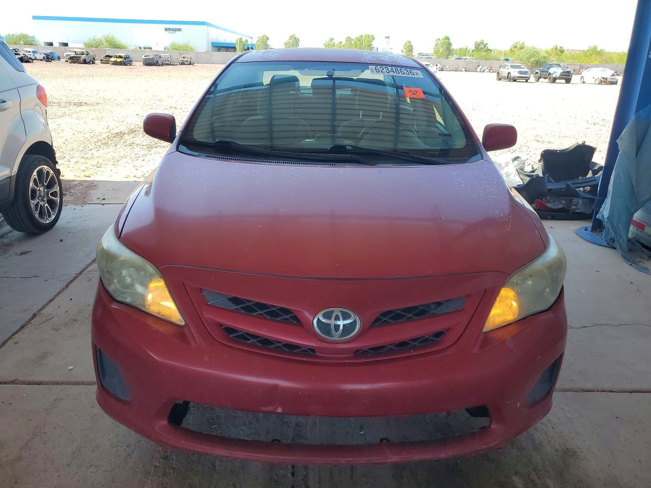 2012 Toyota Corolla Le Red vin: 2T1BU4EE3CC829292