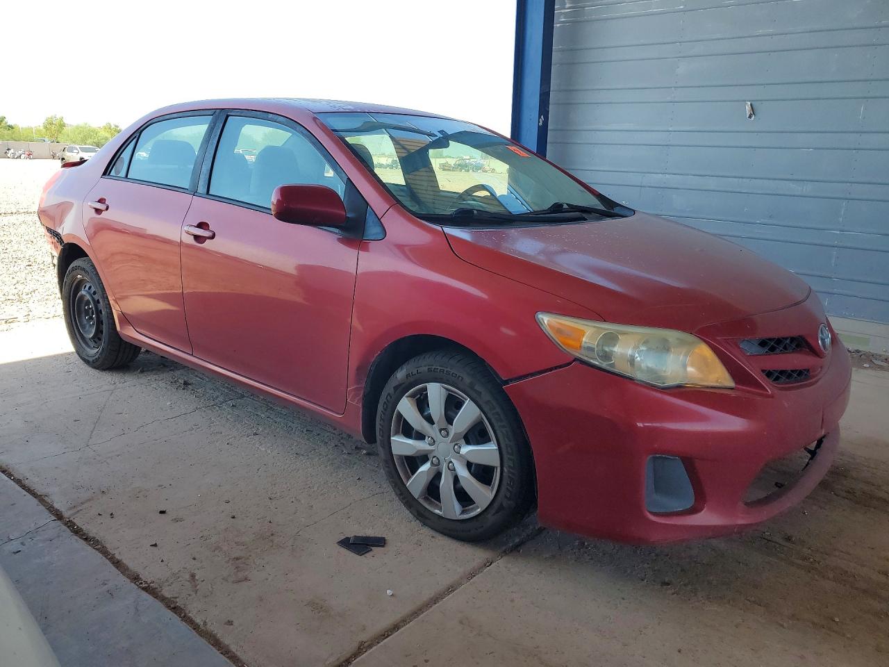 2012 Toyota Corolla Le Red vin: 2T1BU4EE3CC829292