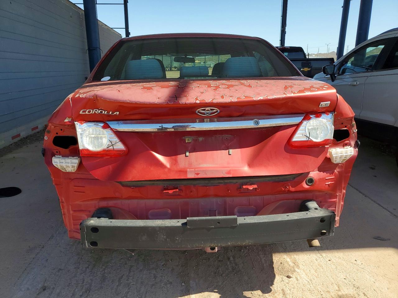 2012 Toyota Corolla Le Red vin: 2T1BU4EE3CC829292
