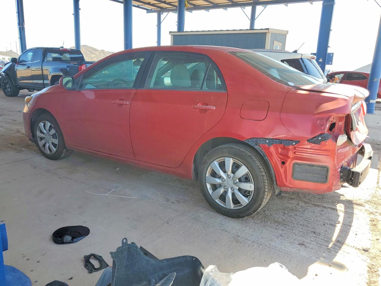 2012 Toyota Corolla Le Red vin: 2T1BU4EE3CC829292