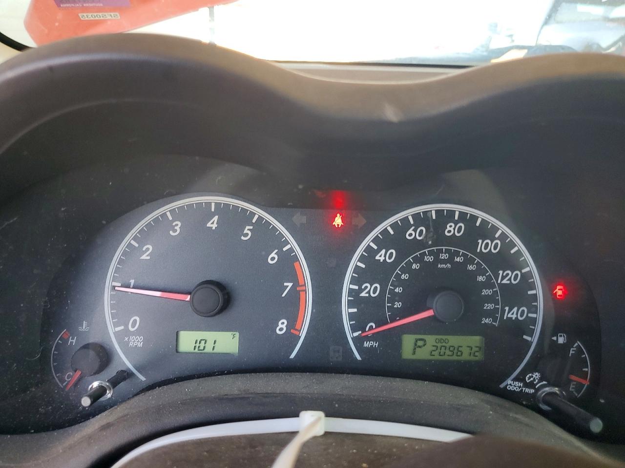 2012 Toyota Corolla Le Red vin: 2T1BU4EE3CC829292