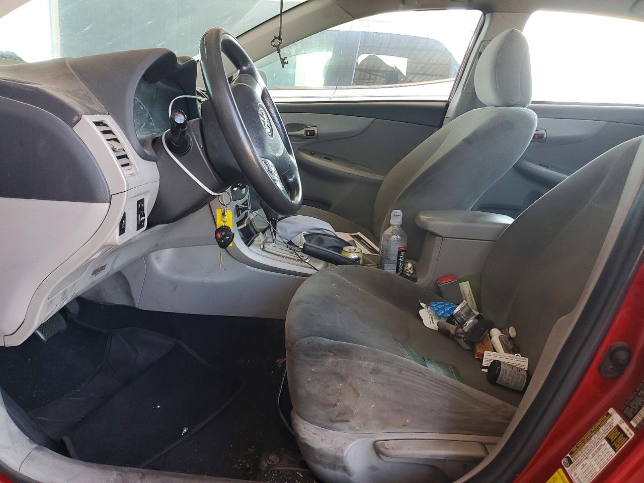 2012 Toyota Corolla Le Red vin: 2T1BU4EE3CC829292