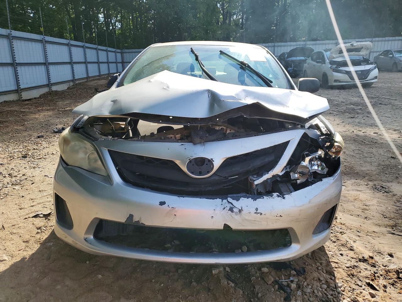 2012 Toyota Corolla L Silver vin: 2T1BU4EE3CC845587