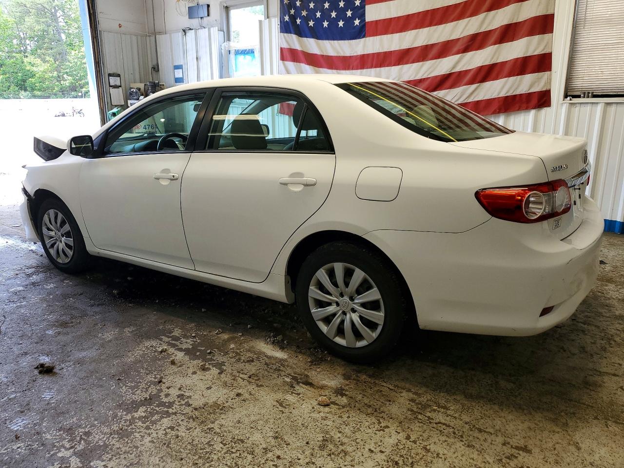 2012 Toyota Corolla Le White vin: 2T1BU4EE3CC865693