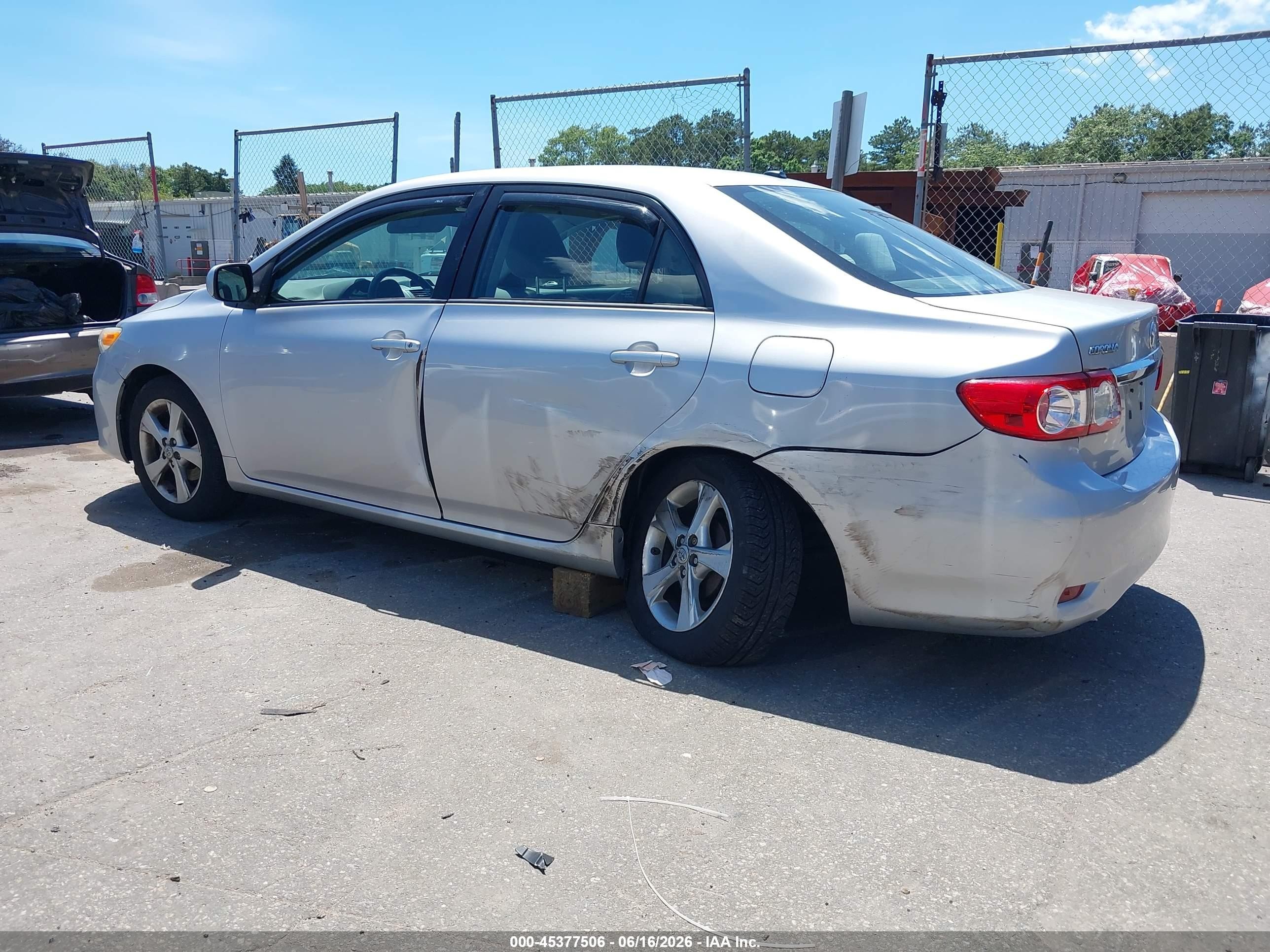 2012 Toyota Corolla Le Silver vin: 2T1BU4EE3CC867234